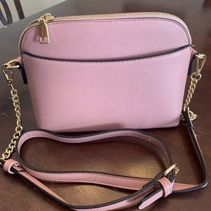 Lola Mae Dome Satchel Crossbody pink
